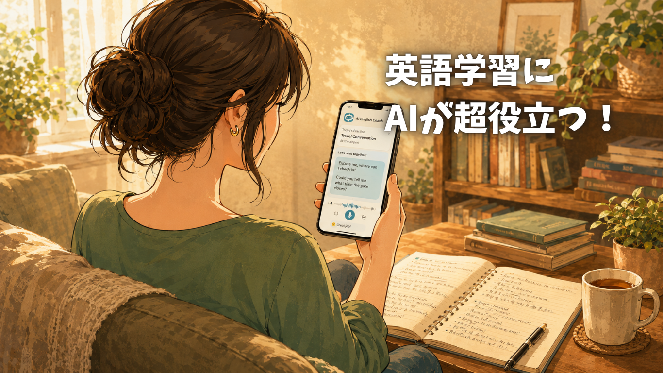 英語のやり直し　AIが役立つ　活用法